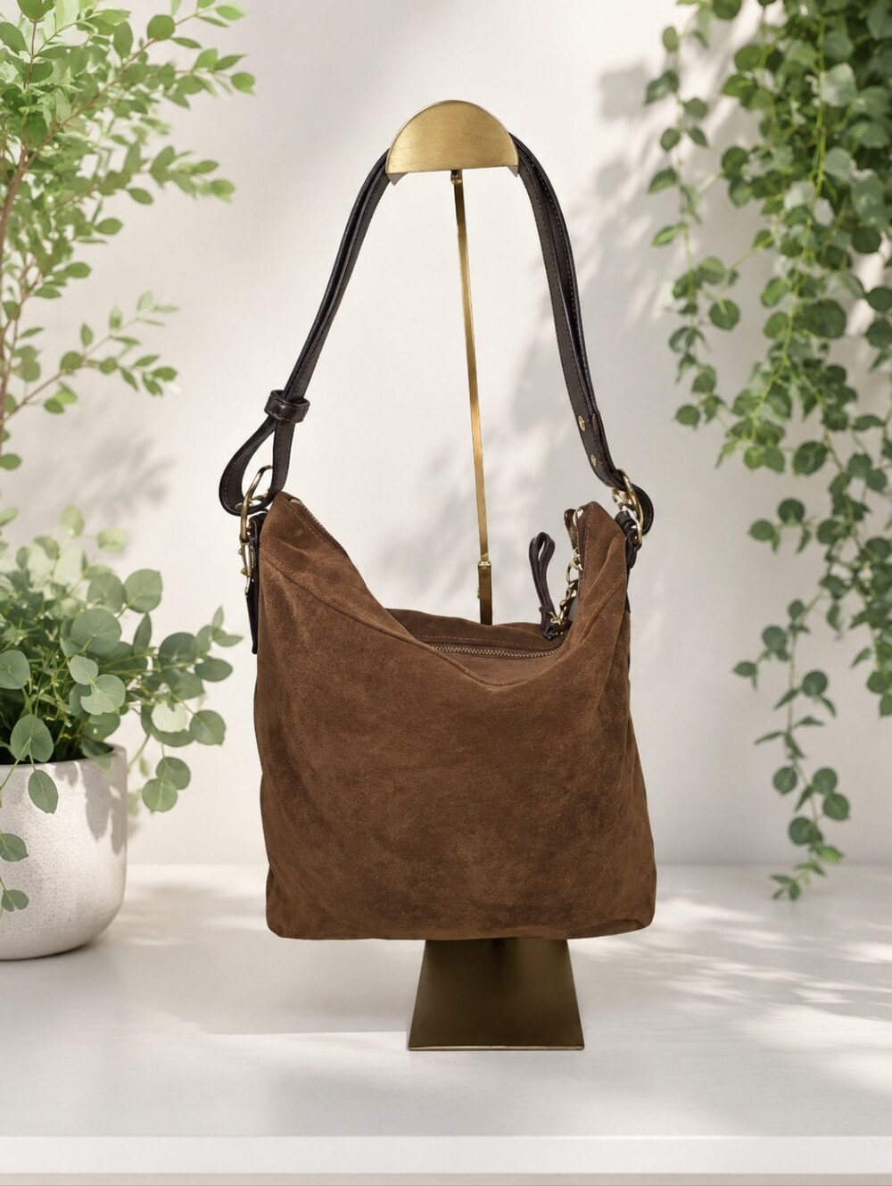 C188 Coach Vintage suede legacy